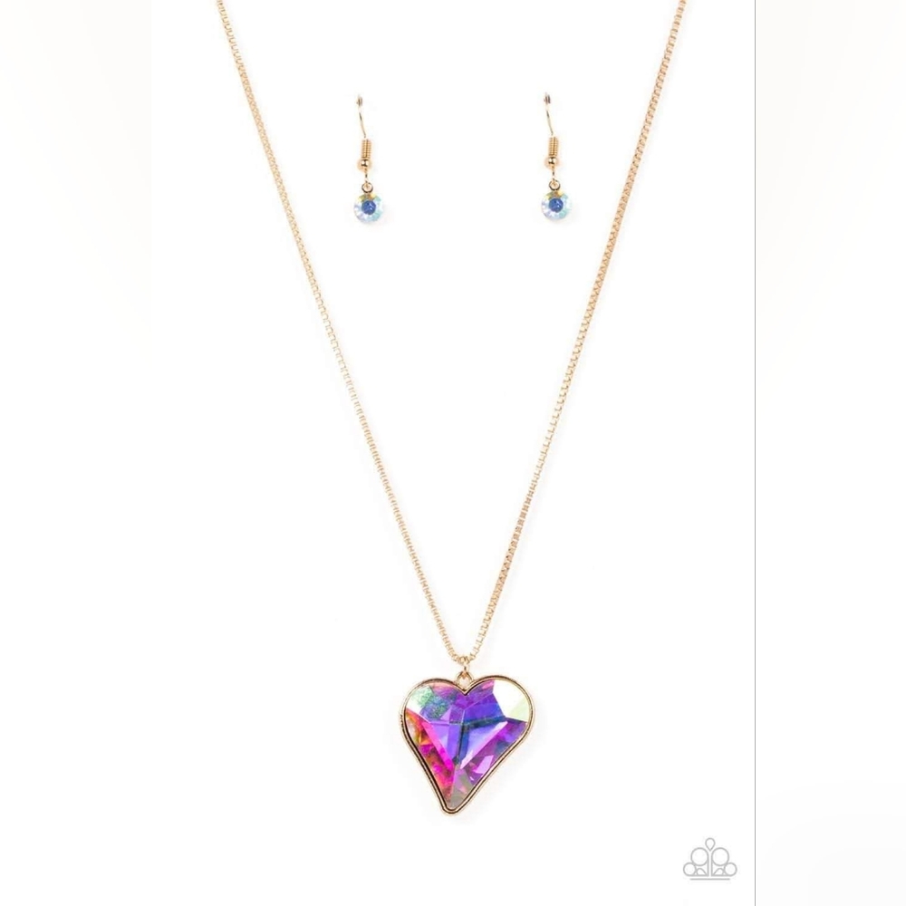 Iridecent heart